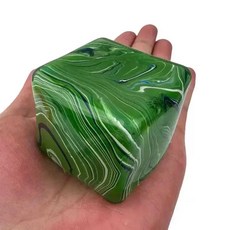 젤리 큐브 리바운드 피젯 토이 스트레치 스퀴즈 스트레스 해소 블라인드 박스, 1개, 4. 5.0cm green no box A. Other