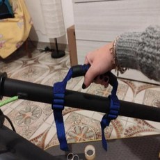 전동 킥보드 운반줄 스트랩 손잡이 벨트, 1개, 레드