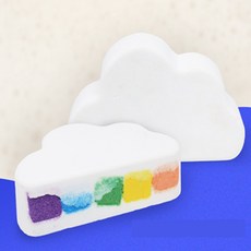 레인보우 버블 배쓰밤 거품목욕, 블루오션