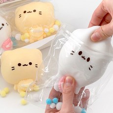 몰랑빵빵 고양이 3000 (랜덤) 스퀴시 말랑이