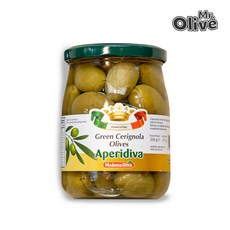 마다마 그린 체리뇰라 올리브, 575g, 1개