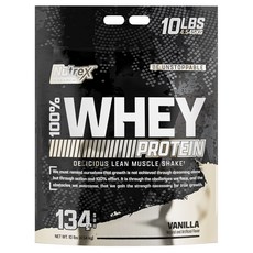 Nutrex Research 乳清蛋白粉 香草風味, 1個, 4.54kg