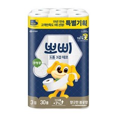 뽀삐 롱 데코 프리미엄, 30m, 30롤, 1개