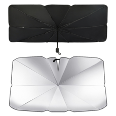 汽車遮陽傘 WR027 前擋風玻璃專用 全車型通用防曬遮陽, 1個