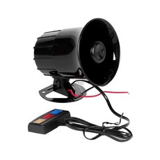 톤 사운드 라우드 카 혼 에어 비저블 모터사이클 경찰 차 스피커, 1개