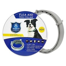 여름 산책 해충방지 목걸이 L 1P 반려견 고양이 목줄 pic*72047qy, 1