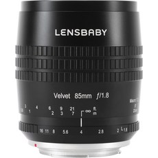 Lensbaby 소프트 렌즈 Velvet 85 85mm F1.8 니콘 F용 풀 사이즈 대응
