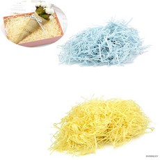 종이 스타핑 연노랑 50g 선물포장재 완충재