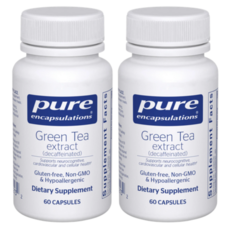 퓨어인캡슐레이션 녹차 추출물 디카페인, 2개, 60정