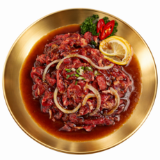 [억수로상회] 등심으로 만들어 부드러운 소불고기, 2개, 400g