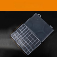 수채화 팔레트 12 24 36 48 구아슈 물감 투명, 1개, 투명 박스 48칸 대용량, 기본 색상