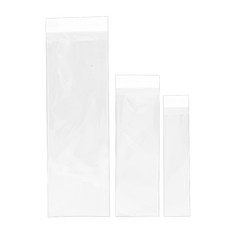 OPP 투명(긴것) 접착 비닐봉투 3x15+4cm 200장