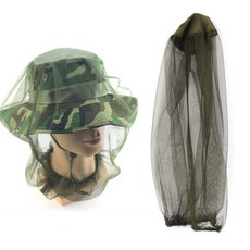 조은생활 모자위에 쓰는 방충망 양봉방충모자