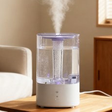 Darlisex 대용량 가습기 4L 초음파 UV 살균가습기, 화이트, H230T