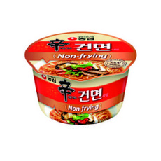 신라면 건면 사발 77g, 8개