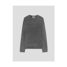 에잇세컨즈 8SECONDS 부클 다잉 라운드 니트 애쉬 FWS719 JIP807