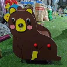 동물 스프링 시소 야외 공원 광장 놀이터 리조트 펜션, 70