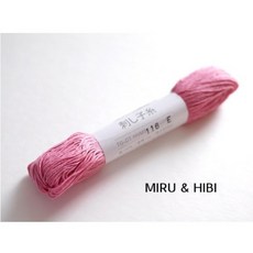 사시코 자수 호비라호비레 실, 1개, 116