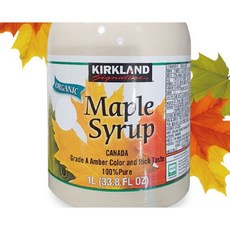 자연식품 Ksr 시그니처 메이플시럽 1L, 1