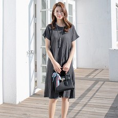 고급스러운 플리츠 원피스 4color FREE~빅사이즈