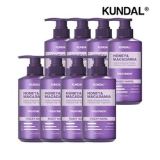 쿤달 허니 앤 마카다미아 단백질 트리트먼트 퍼지네이블 500ml x8개, 8개