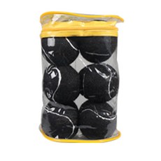 【臺灣出貨】REGAIL EXP12衹袋裝訓練網球 訓練網球 練習網球 壓力網球-奢尚匯品, 黑色, 1個