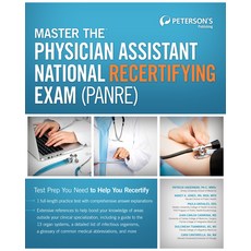 (영문도서) Master the Physician Assistant National Recertifying Exam (Panre) Paperback, Peterson's, English, 9780768936162