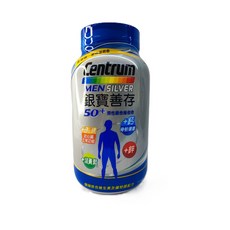 Centrum 銀寶善存 50+男性綜合維他命, 290顆, 1個