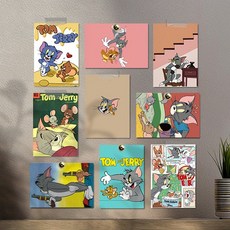 톰과제리 인테리어 엽서 30장세트 포토 감성 빈티지 소품, 1