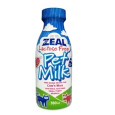 ZEAL真致寵物牛奶 毛球崛起 貓咪牛奶 狗牛奶 犬貓鮮乳 紐西蘭犬貓牛奶，不含乳糖, 1個, 【犬貓專用】380ml380ml
