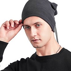 플리스 방한 넥워머 그레이 기모 플리스 모자 자전거 bri+2514DX