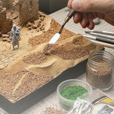 웅스토어 모형용코르크가루 디오라마지형표현재, 중(1-2mm)