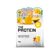 자프로 프로틴 1kg 망고라시 맛 유청 단백질 11가지 비타민 함유, 1개