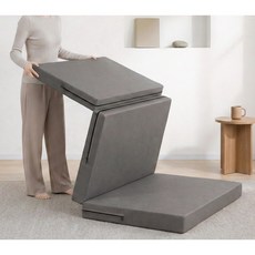 벨라까사 메모리폼 3단 접이식 매트리스 토퍼