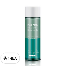 입큰 퓨어 알로에 립 앤 아이리무버 알엑스, 155ml, 14개