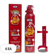 지에스켐 미니소방관, 6개, 345ml