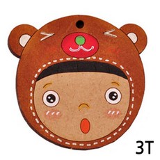 곰돌이 소년 3T WA-513 10개입 연결구멍 있음O ko9+2501Pv