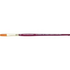 Grumbacher Goldenedge 골든 토레이 스트로크 수채화 브러시 합성 칫솔모 크기 12 4621.050, 1/4", 1/4"