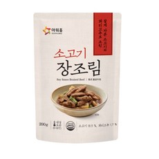 [보리보리]아워홈 소고기 장조림 200g x3개, 200g/3개