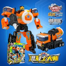 台灣熱賣 咖寶車神之拯救聯盟系列混凝土大師變形汽車飛機玩具金剛禮物, 精英版【混凝土大師】HC8102, 1個