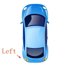 suzuki 호환 Swift SX4 Alto용 자동 전면 후면 크롬 내부 도어 핸들, 04 Rear Left, 1개