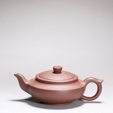 宜興原礦手工紫砂微瑕疵壺 配壺蓋(微 瑕疵壺)每個都可以用 泡茶, 1個, 紫紅泥碗壺190毫升