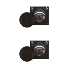 오베오 진화광수 수제 천연비누 머리대비누 머리감는비누, 2개, 100g