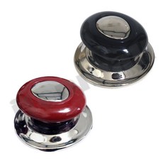 영동 금장 꼭지 1p 냄비꼭지 냄비 후라이팬 뚜껑 손잡이 유리뚜껑, (검정색), 1개