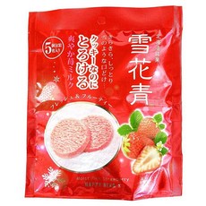 세이카도 홋카이도 명과 모이스트 리치 스트로베리 상쾌한 딸기 밀크 맛 5개입, 1개