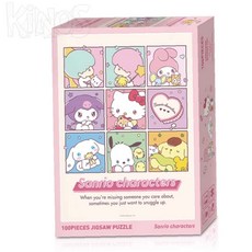 산리오 쁘띠마망 직소퍼즐 어린이 아동 100피스
