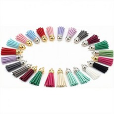 초극세사 가죽 초미니 테슬, 다크그레이(골드), 다크그레이(골드), 1개