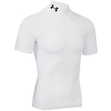 언더아머 UA HG 아머 컴프레션 목크 반팔 (1372586-100)