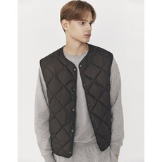 [지오다노]NEW [변우석] 남자 경량 패딩 베스트 경량조끼 01075915(건메탈)