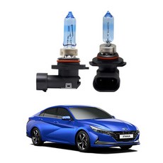 자이포라 아반떼CN7 전조등 라이트 검사소 야간운전 높은광량 튜닝